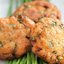 Рыбные котлетки с огуречной приправой
