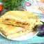 Пирог из слоёного теста с картофелем и сайрой