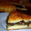 Постный пирог с шампиньонами