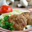 Мясные котлеты с кабачком и грибами