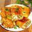 Блины с фаршем зеленью и яйцом