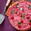 Пирог с малиной и лаймовым кремом