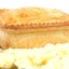 Пирог с мясом и картошкой