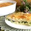 Пирог со шпинатом и рыбой