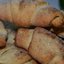 Творожные рогалики с корицей и сахаром