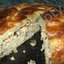 Пирог с сайрой и картошкой