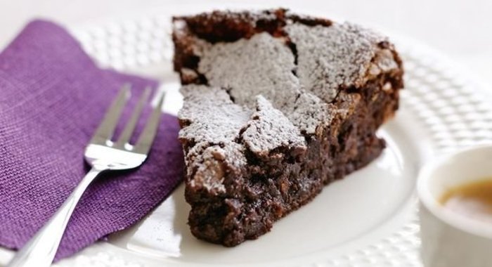 Шоколадный торт без муки