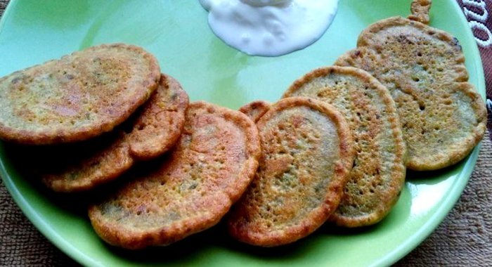 Пудла - гороховые оладьи