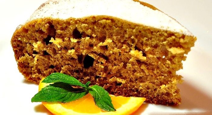 Апельсиновый кекс в мультиварке