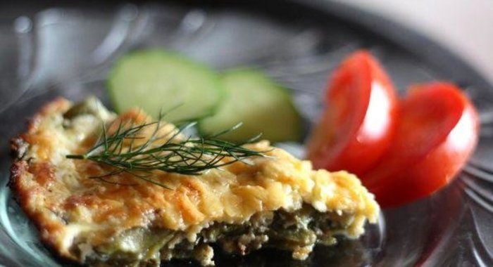 Запеканка из стручковой фасоли