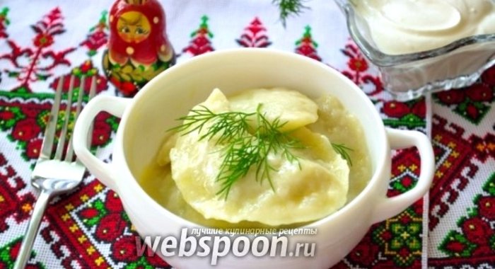 Вареники постные с свежей капустой