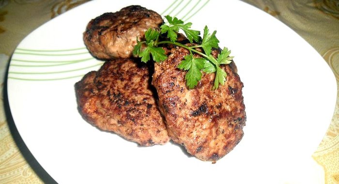 Котлеты с овощами