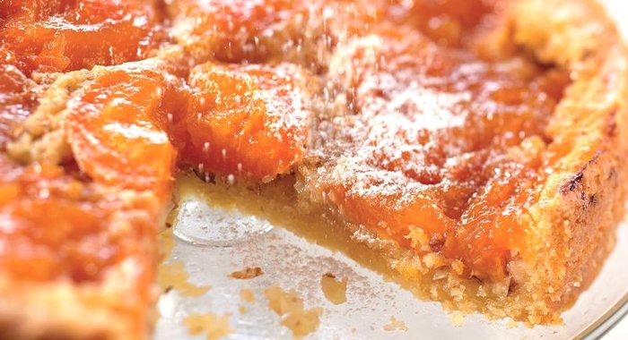 Абрикосовый пирог с франжипаном