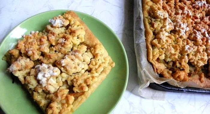 Закусочный пирог с кабачком