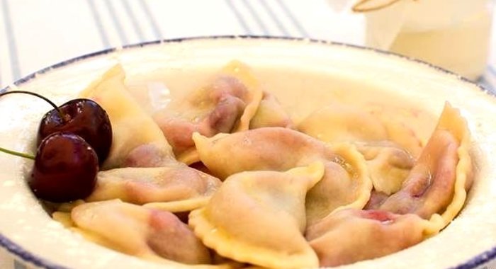 Вареники с вишней по‑одесски