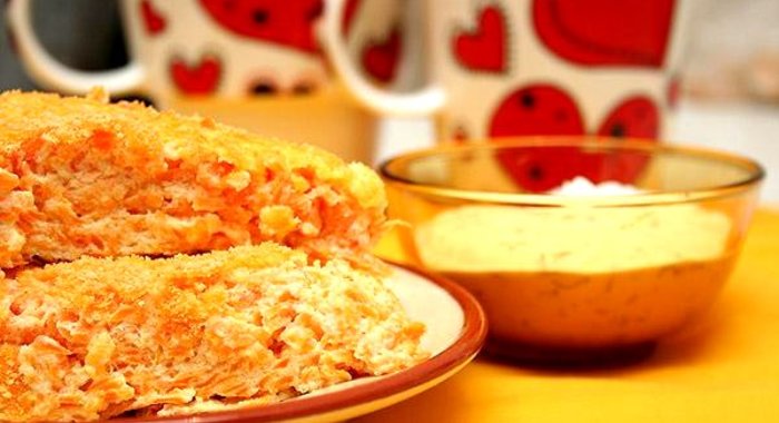 Морковная запеканка