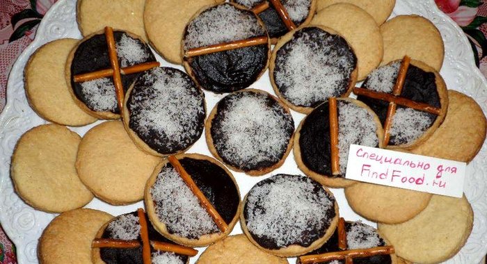 Печенье к чаю в шоколаде