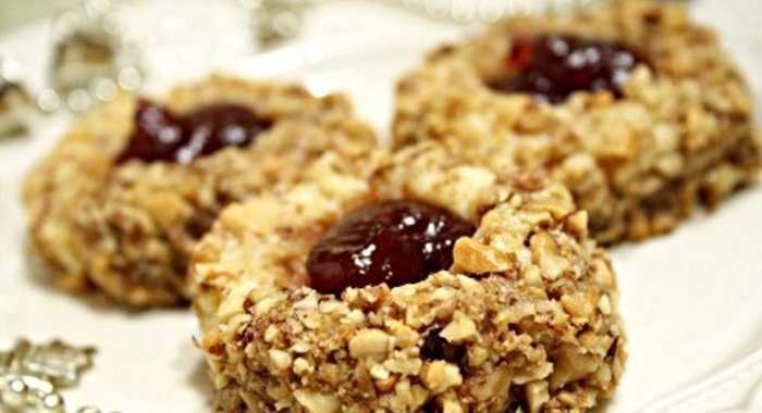 Печенье с повидлом