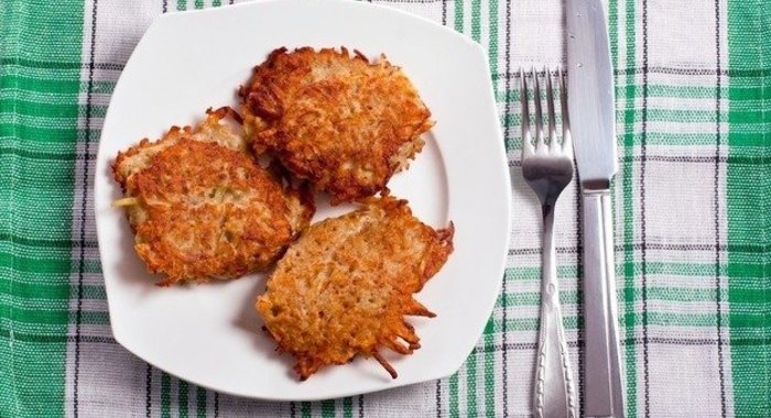 Картофельные котлеты с грибами