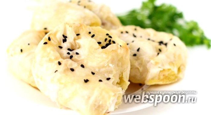 Турецкие пирожки с картошкой