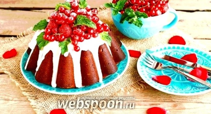 Кукурузный кекс на желтках