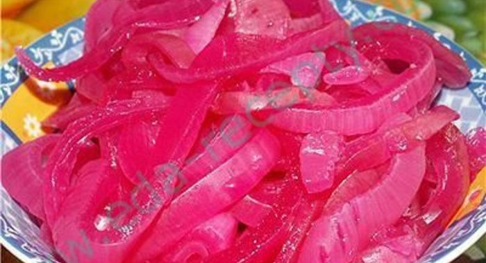 Лук в пряном маринаде по-грузински