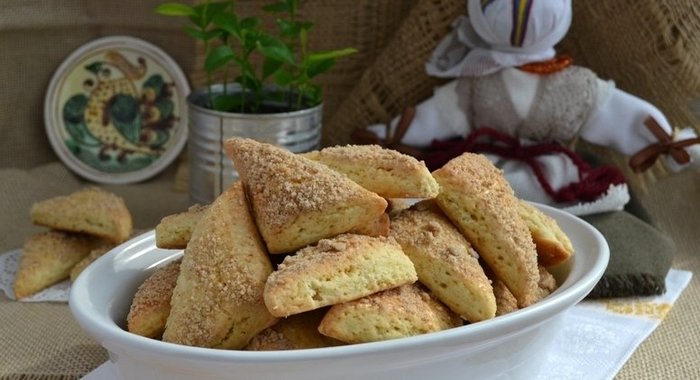 Печенье домашнее с ароматной посыпкой