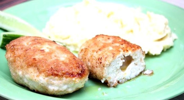 Куриные котлеты со сливочным маслом