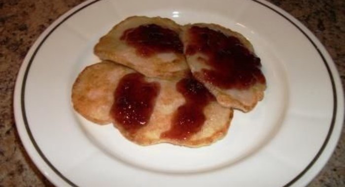 Дрожжевые оладьи на молоке