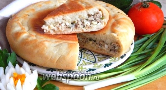 Рыбный пирог в мультиварке