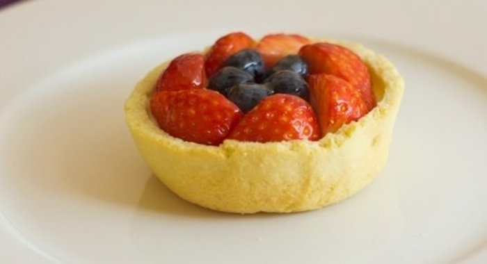 Ягодные корзиночки с заварным кремом