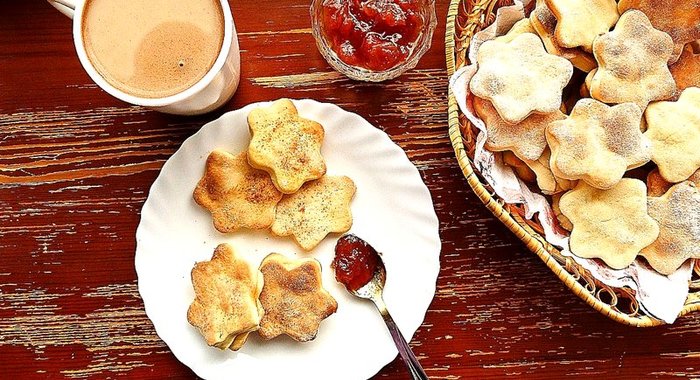 Песочное печенье с кефиром