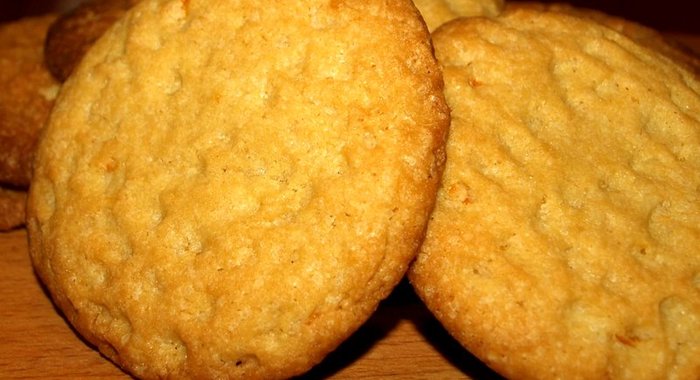 Апельсиновое печенье с имбирем