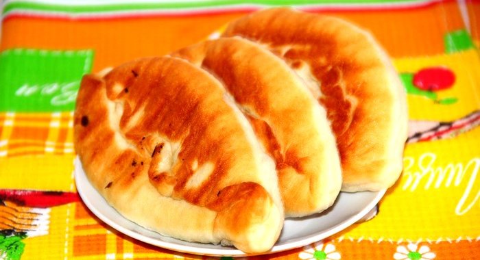 Жареные пирожки с картошкой