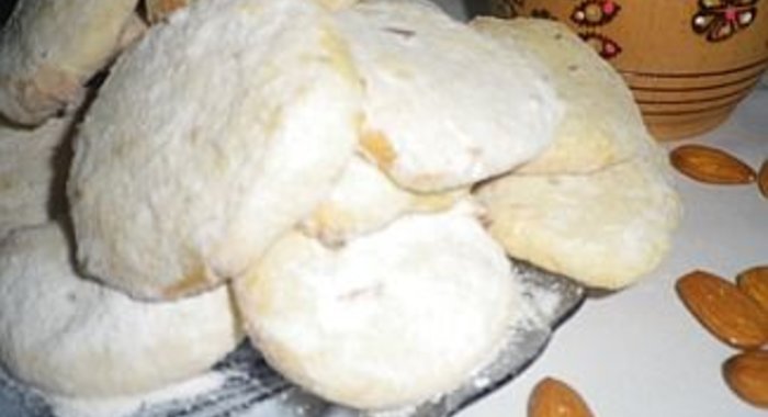 Печенье с лаймом и миндалем