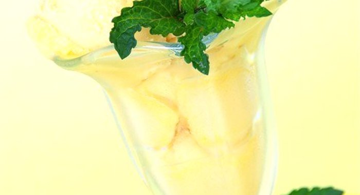 Парфе из манго и лайма