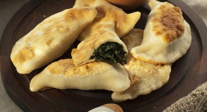 Пирожки с зеленью