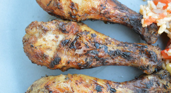 Куриные ножки в ромовом маринаде