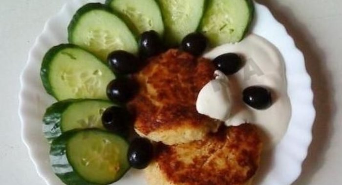 Капустные котлеты с манкой