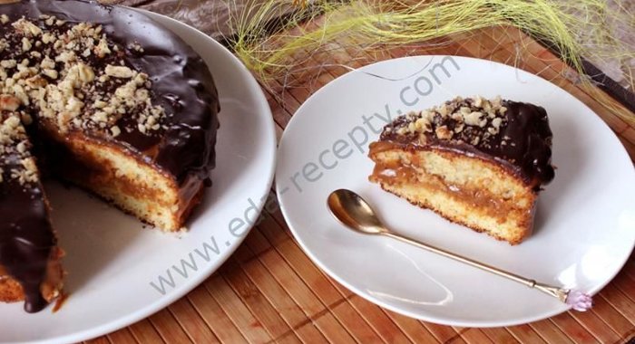 Торт медовый бисквит