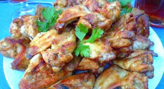 Крылья в соево-лимонном маринаде