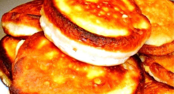 Оладьи на кефире без яиц