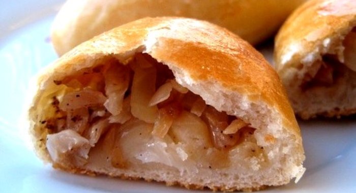 Пирожки из пресного теста