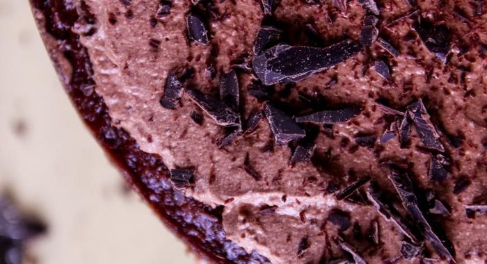 Шоколадно-кокосовый торт