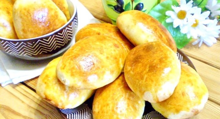 Пирожки без дрожжей в духовке