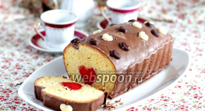 Кекс с сердцем