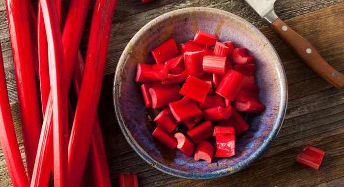 Пирог с ревенем