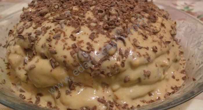 Торт Черный принц на кефире