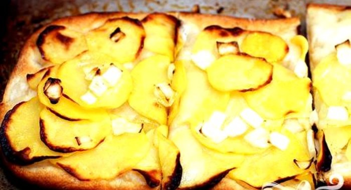 Картофельная пицца