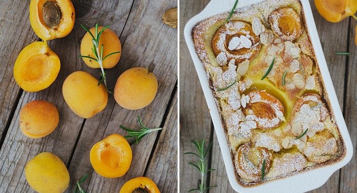 Кекс с абрикосами